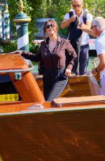 MONICA BELLUCCI Leaves Hotel Excelsior in Venice 09/09/2022