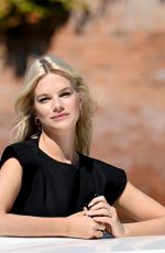 NADINE LEOPOLD Arrives at Hotel Excelsior in Venice 09/02/2022