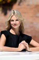 NADINE LEOPOLD Arrives at Hotel Excelsior in Venice 09/02/2022