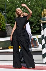 NADINE LEOPOLD Arrives at Hotel Excelsior in Venice 09/02/2022