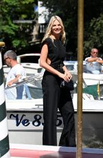 NADINE LEOPOLD Arrives at Hotel Excelsior in Venice 09/02/2022