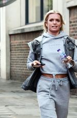 NADIYA BYCHKOVA Out to Catch a Bus in London 09/08/2022