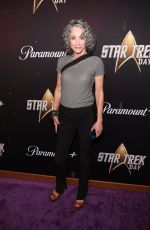 NANA VISITOR at Star Trek Day in Los Angeles 09/08/2022