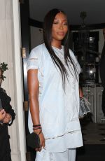 NAOMI CAMPBELL Arrives at Burberry Spring/Summer 2023 Aftershow Party in London 09/26/2022