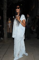 NAOMI CAMPBELL Arrives at Burberry Spring/Summer 2023 Aftershow Party in London 09/26/2022