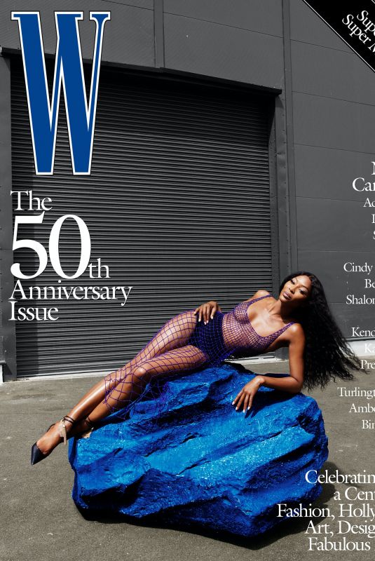 NAOMI CAMPBELL for W Magazine 50th Anniversary, September 2022