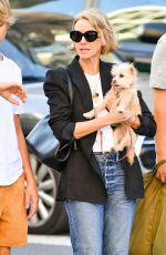 NAOMI WATTS Out with Her Dog in New York 09/24/2022
