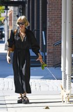 NAOMI WATTS Out with Her Dog Izzy in New York 09/17/2022