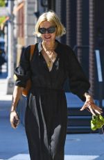 NAOMI WATTS Out with Her Dog Izzy in New York 09/17/2022