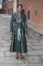 NAOMIE HARRIS Arrives at Mithridate Pre-LFW Fashion Show in London 09/06/2022