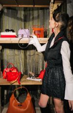 NATALIA DYER at Longchamp Launch Event in New York 09/07/2022