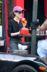 NATALIA DYER Out for Drinks with Friends in New York 09/10/2022