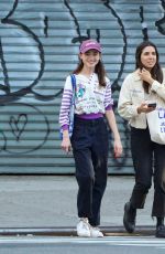 NATALIA DYER Out with a Friend in New York 09/20/2022