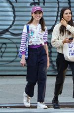NATALIA DYER Out with a Friend in New York 09/20/2022