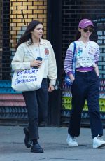 NATALIA DYER Out with a Friend in New York 09/20/2022