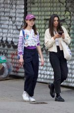 NATALIA DYER Out with a Friend in New York 09/20/2022