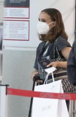 NATALIE PORTMAN Arrives at Airport in Toronto 09/12/2022