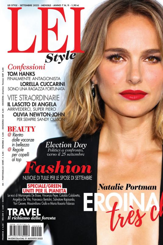 NATALIE PORTMAN in Lei Style Magazine, September 2022
