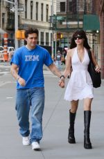 NICOLA PELTZ and Brooklyn Beckham Out in New York 09/18/2022