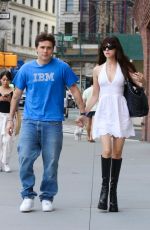 NICOLA PELTZ and Brooklyn Beckham Out in New York 09/18/2022