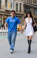 NICOLA PELTZ and Brooklyn Beckham Out in New York 09/18/2022
