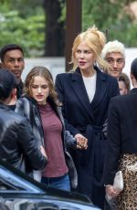 NICOLE KIDMAN and JOEY KING on the Set of A Family Affair in Atlanta 09/01/2022