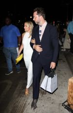 NICOLE RICHIE and Joel Madden Leaves Tom Ford Show at New York Fashion Week 09/114/2022