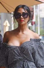 NICOLE SCHERZINGER Heading to Sherri Shepherd Talk Show in New York 09/21/2022