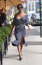 NICOLE SCHERZINGER Heading to Sherri Shepherd Talk Show in New York 09/21/2022