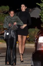 NICOLE WILLIAMS Out for Dinner at Nobu Restaurant in Malibu 09/20/2022