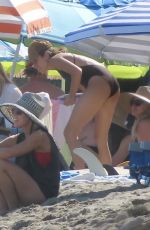 NIKKI REED in Bikini with Friends at a Beach in Malibu 09/03/2022