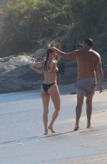 NIKKI REED in Bikini with Friends at a Beach in Malibu 09/03/2022