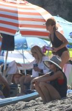 NIKKI REED in Bikini with Friends at a Beach in Malibu 09/03/2022