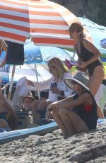 NIKKI REED in Bikini with Friends at a Beach in Malibu 09/03/2022
