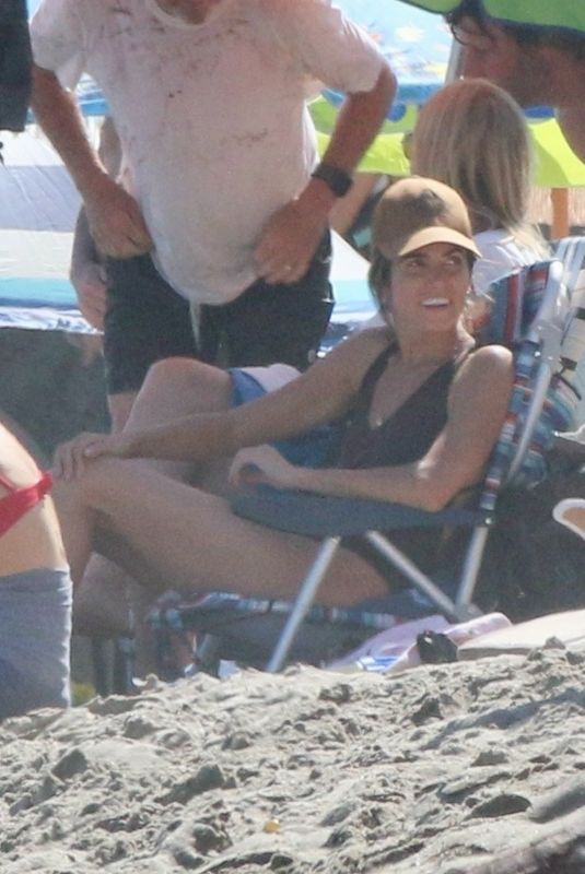 NIKKI REED in Bikini with Friends at a Beach in Malibu 09/03/2022