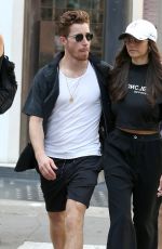 NINA DOBREV and Shaun White Out in New York 09/12/2022