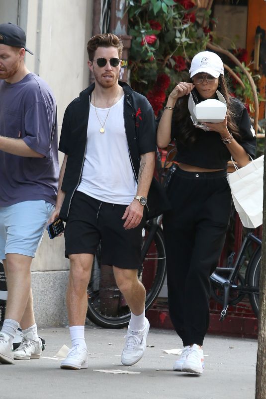 NINA DOBREV and Shaun White Out in New York 09/12/2022