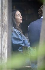 NINA DOBREV Out for Coffee with a Friend in New York 09/26/2022