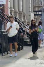 NINA DOBREV Out with Her Dog in New York 09/13/2022