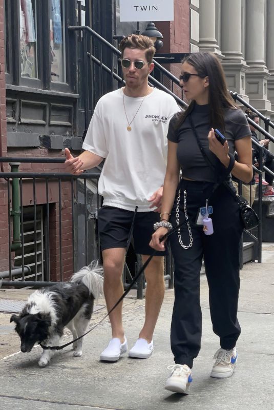 NINA DOBREV Out with Her Dog in New York 09/13/2022