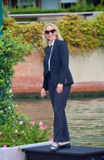 NINA HOSS Arrives at Excelsior Hotel at 79th Venice International Film Festival 08/31/2022