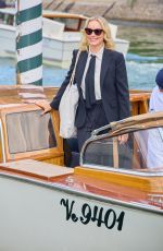 NINA HOSS Arrives at Excelsior Hotel at 79th Venice International Film Festival 08/31/2022