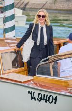 NINA HOSS Arrives at Excelsior Hotel at 79th Venice International Film Festival 08/31/2022