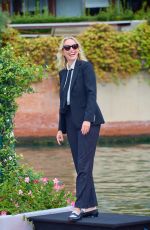 NINA HOSS Arrives at Excelsior Hotel at 79th Venice International Film Festival 08/31/2022