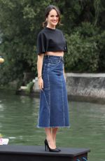 NOEMIE MERLANT Arrives at Excelsior Hotel at 79th Venice International Film Festival 08/31/2022