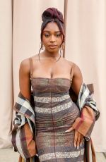 NORMANI at Burberry Spring/Summer 2023 Fashion Show in London 09/26/2022