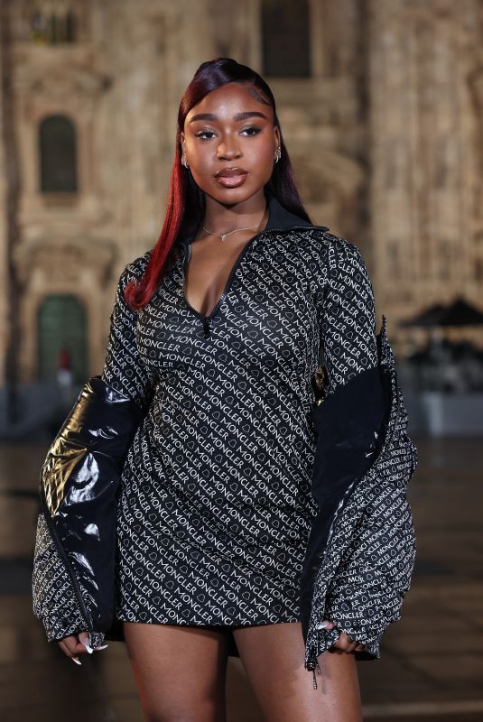 NORMANI at Moncler Fashion Show in Milan 09/24/2022