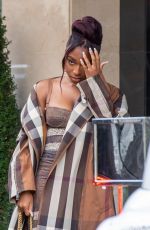 NORMANI Leaves Her Hotel in London 09/28/2022