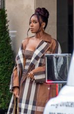 NORMANI Leaves Her Hotel in London 09/28/2022