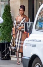 NORMANI Leaves Her Hotel in London 09/28/2022